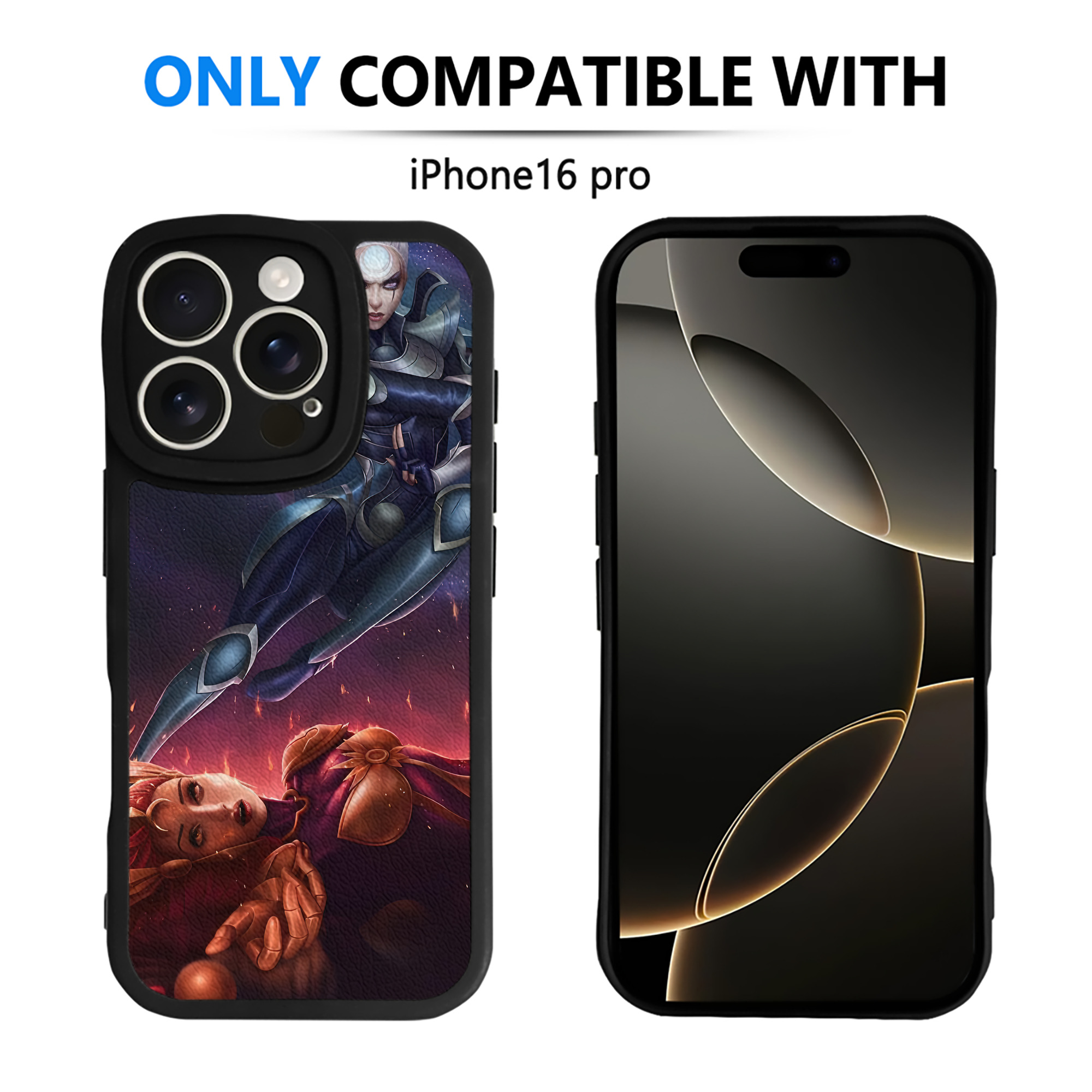 リーグ・オブ・レジェンド League of Legends LOL 【iPhone 16シリーズ対応】シリコンスマホケース（レザー調） 材質：シリコン